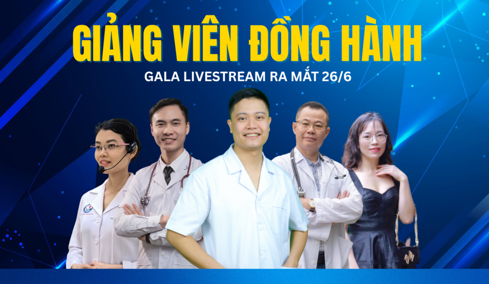 GẶP GỠ 5 GIẢNG VIÊN ĐỒNG HÀNH CÙNG BẠN TRONG LIVESTREAM ĐẶC BIỆT 26/6