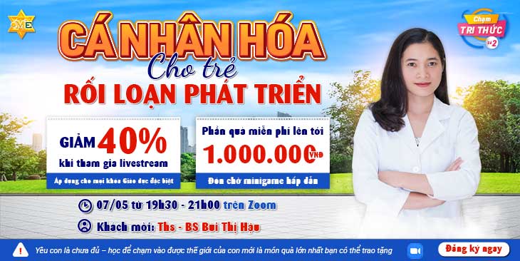 CHẠM TRI THỨC SỐ 2: CHƯƠNG TRÌNH CÁ NHÂN HÓA CHO TRẺ ĐẶC BIỆT