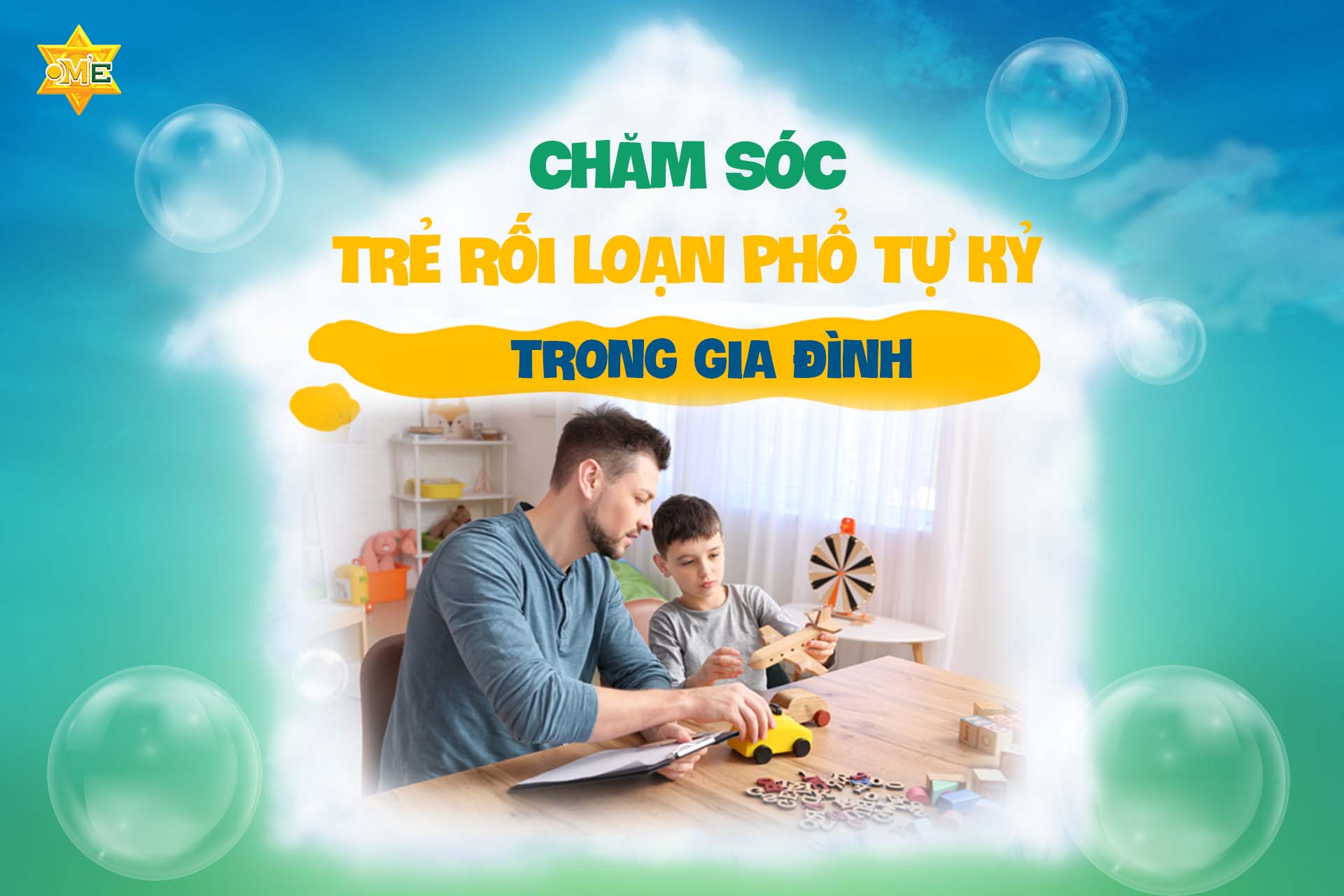 Chăm sóc trẻ rối loạn phổ tự kỷ trong gia đình