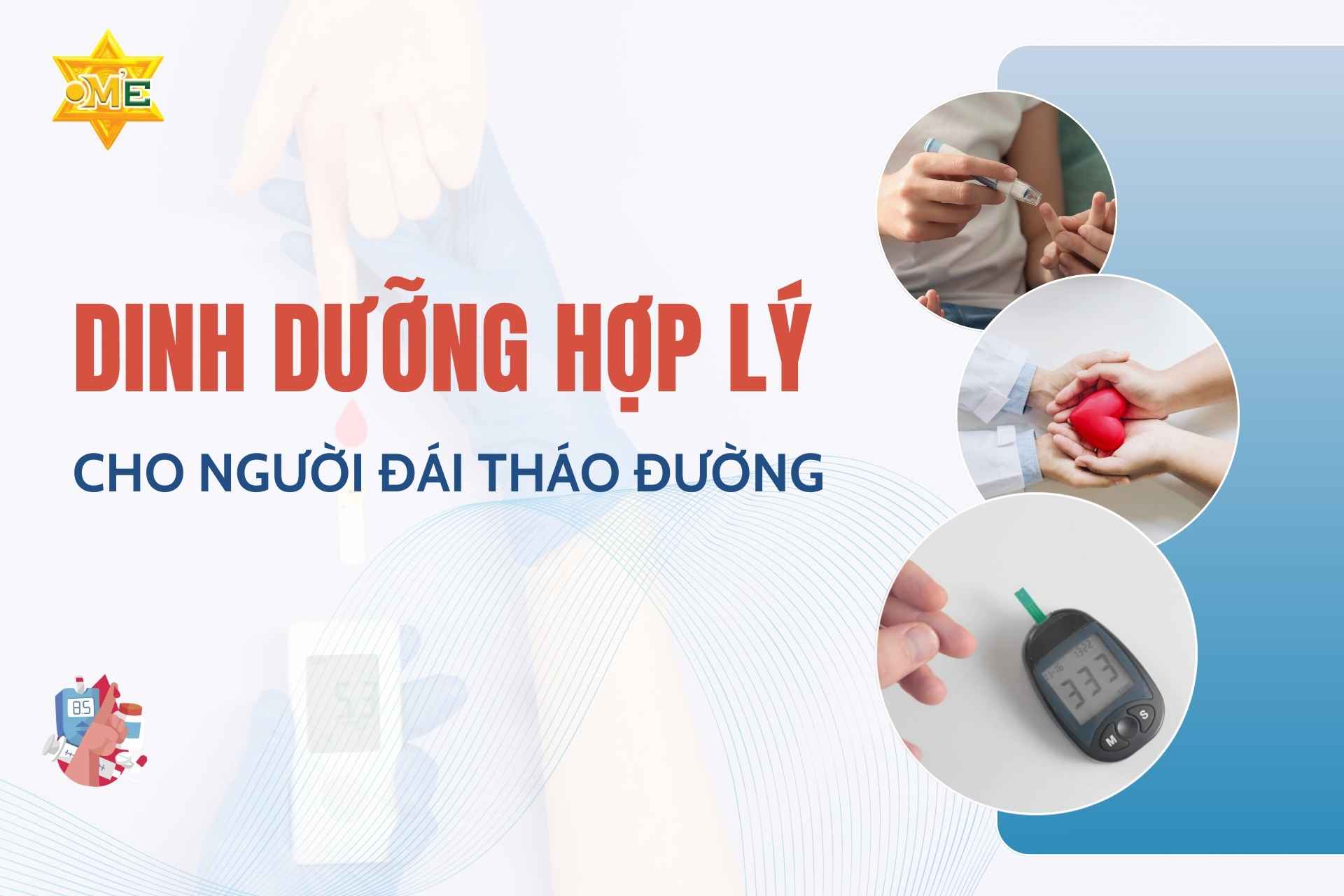 Dinh dưỡng cho người đái tháo đường: Bí quyết sống khỏe, kiểm soát đường huyết hiệu quả