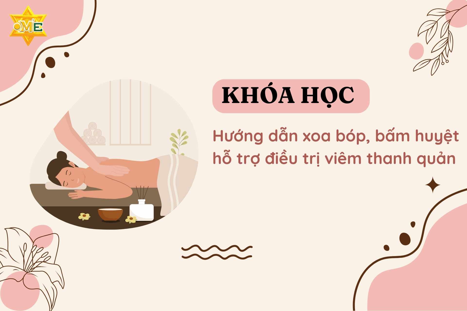 Hướng dẫn xoa bóp, bấm huyệt hỗ trợ điều trị viêm thanh quản