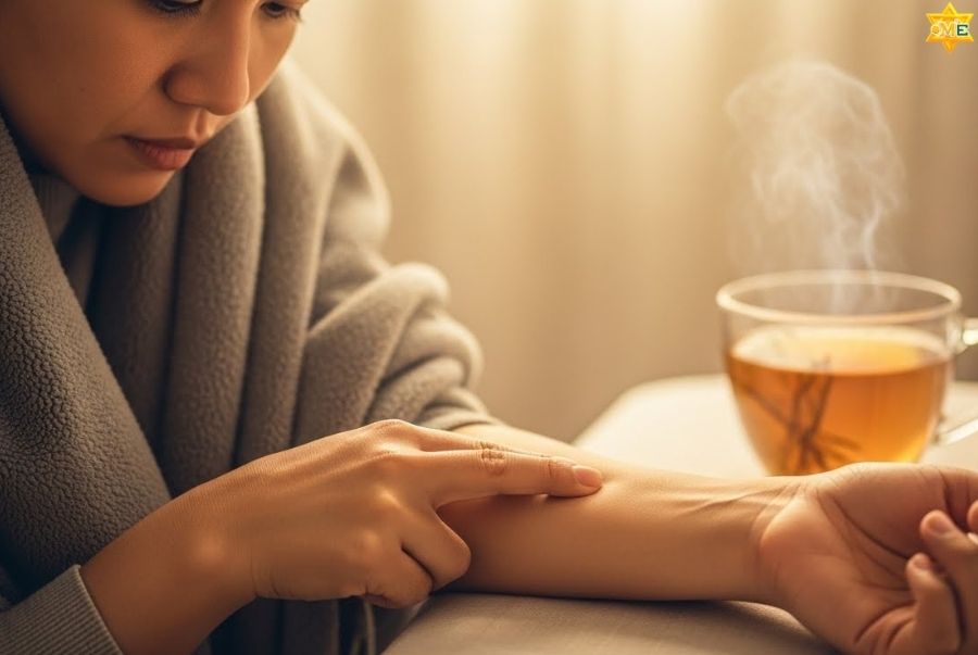 Bị Cảm Có Nên Bấm Huyệt Không? Bộ Huyệt Làm Mát Hạ Sốt Hiệu Quả Tại Nhà